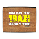 Pb Born To Train - Funny Novelty Doormat