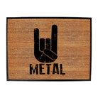 Metal Music - Funny Novelty Doormat