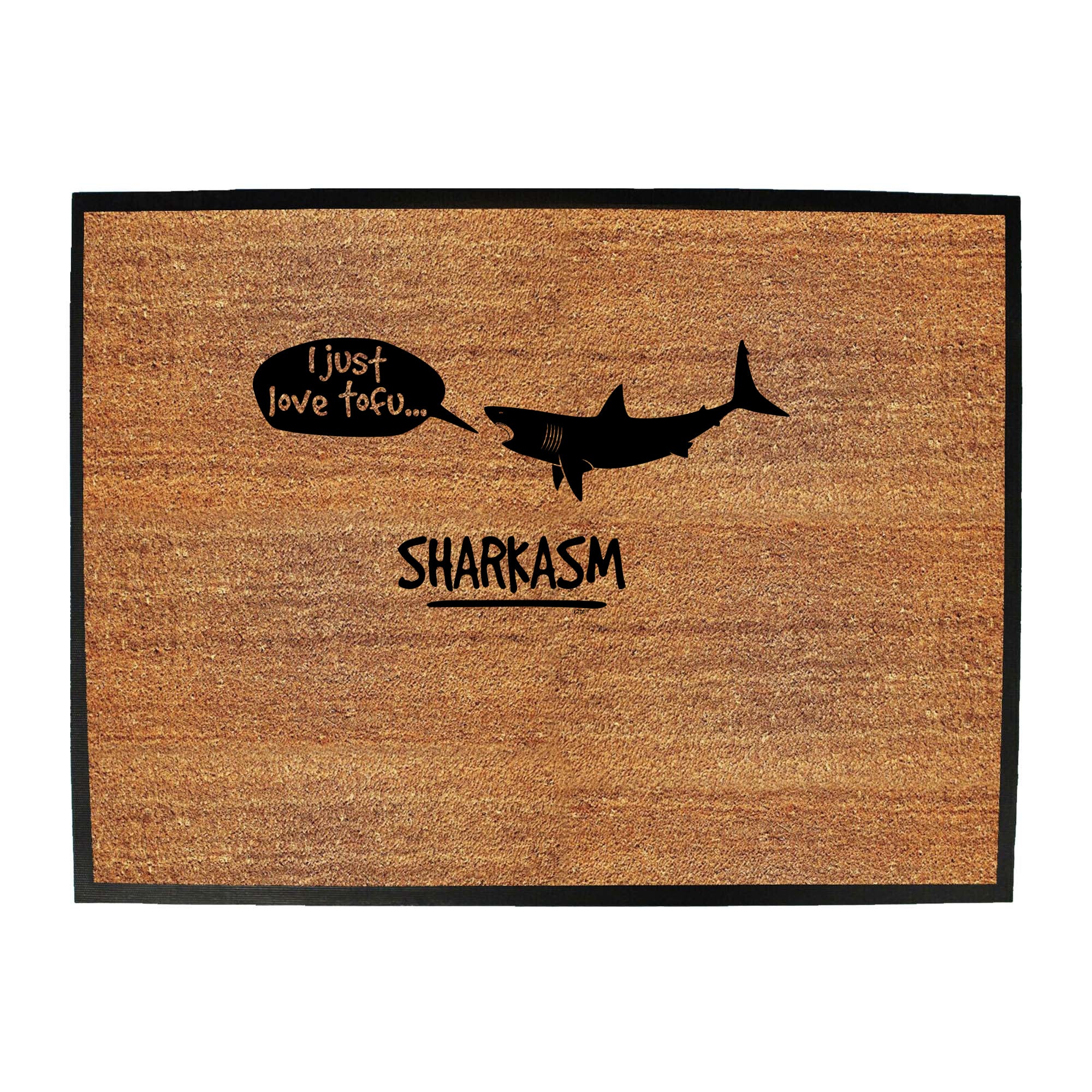Sharkasm - Funny Novelty Doormat