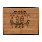 May Gemin Birthday All Men Are Created Equal - Funny Novelty Doormat