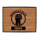 Procrastinators Of The World Unite Tomorrow - Funny Novelty Doormat