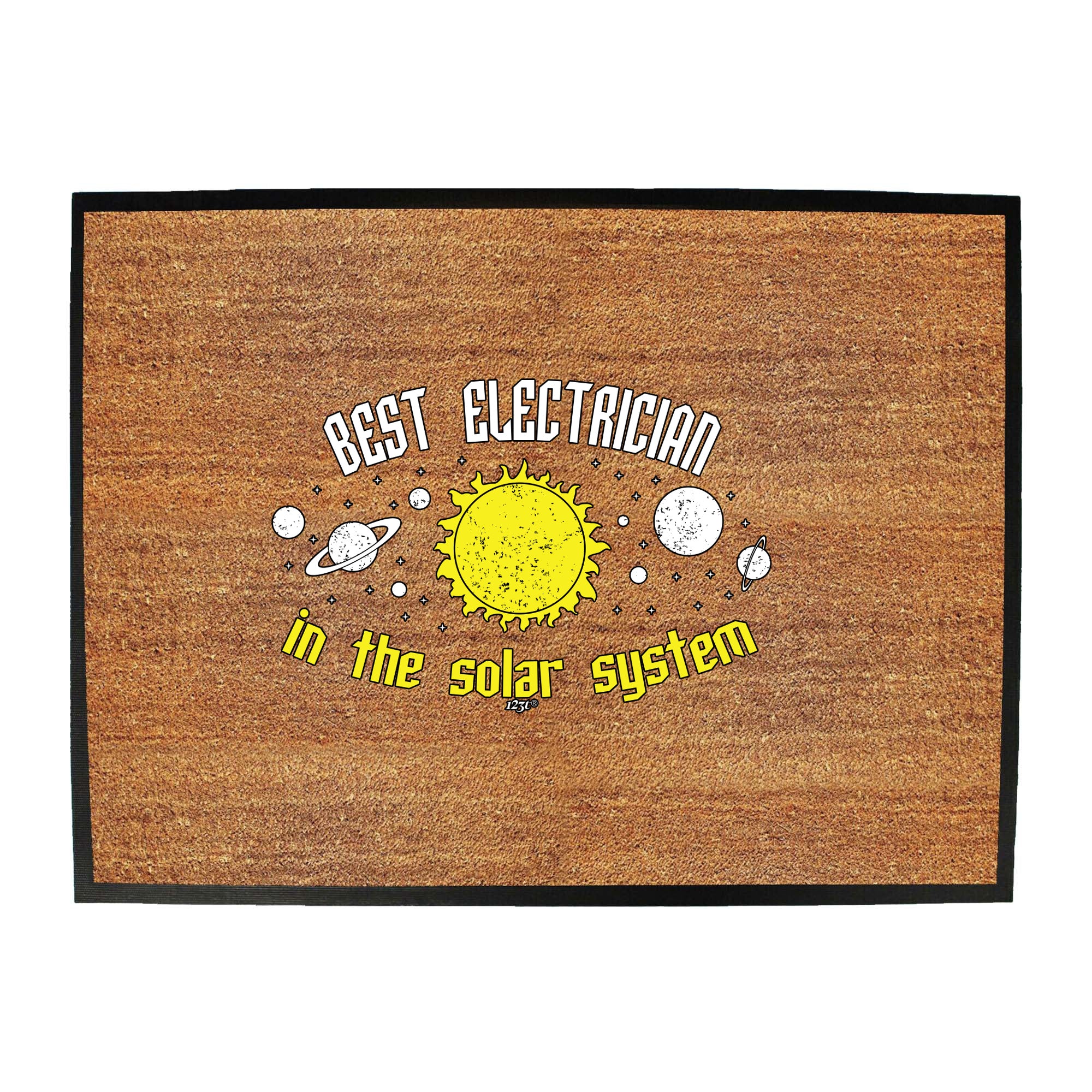 Best Electrician Solar System - Funny Novelty Doormat