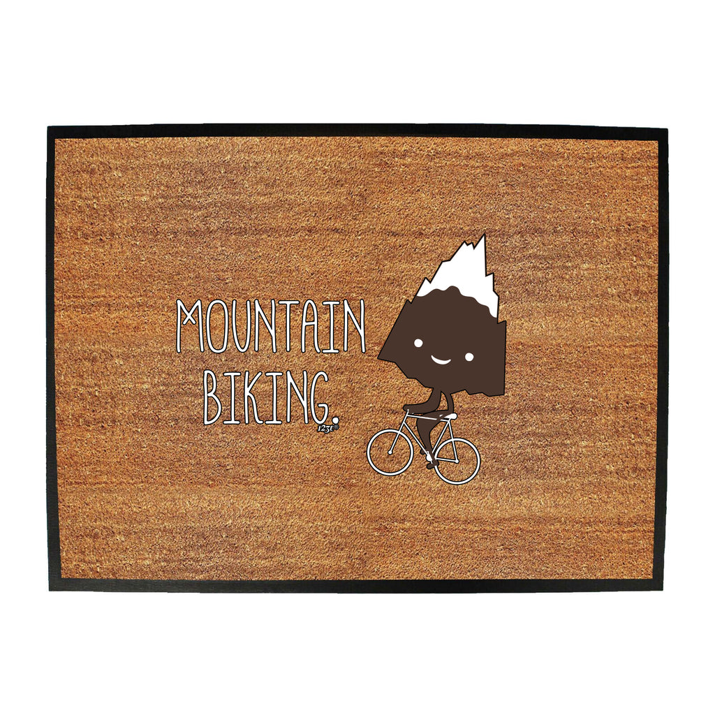 Mountain Biking - Funny Novelty Doormat