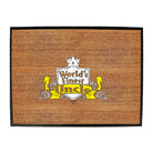 Worlds Finest Uncle - Funny Novelty Doormat