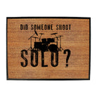 Did Someon Shout Solo Drums Drummer - Funny Novelty Doormat