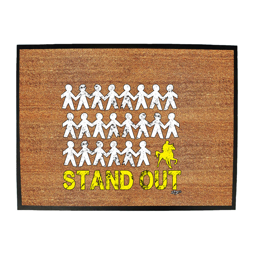 Stand Out Horse Ride - Funny Novelty Doormat
