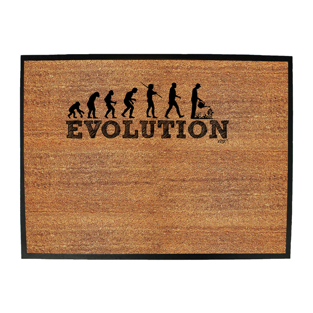 Evolution Gardening - Funny Novelty Doormat