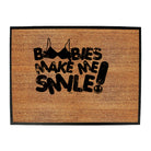 B  Bies Make Me Smile - Funny Novelty Doormat