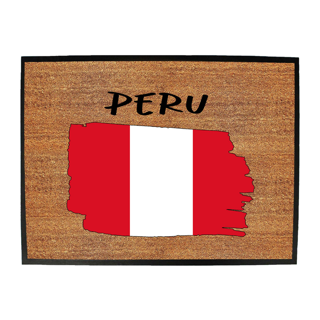 Peru - Funny Novelty Doormat
