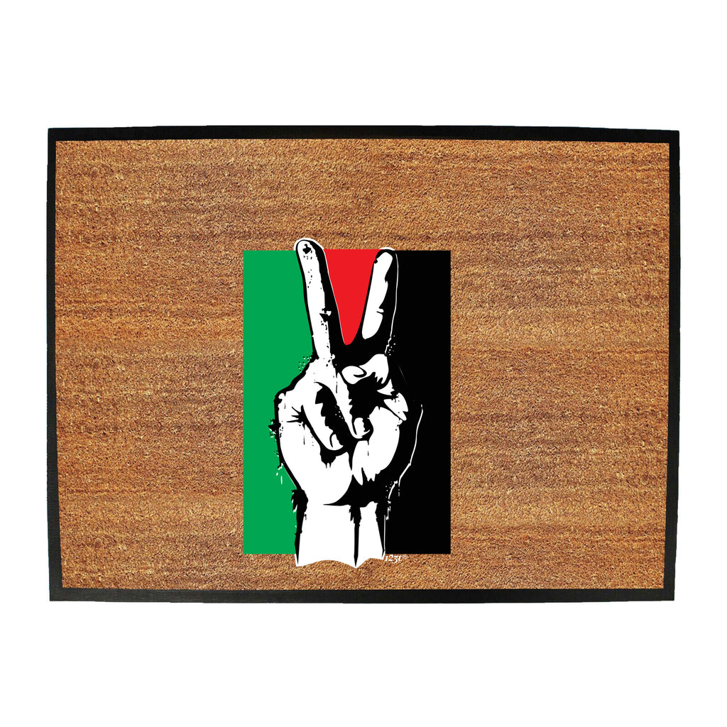 Free Palestine Peace - Funny Novelty Doormat
