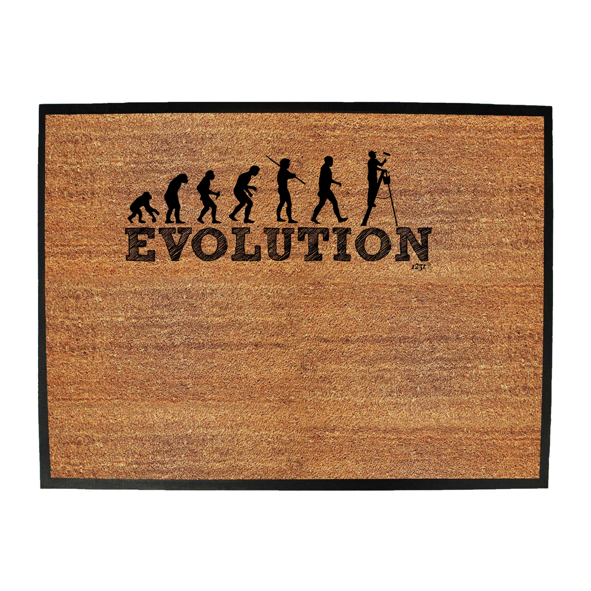 Evolution Painter Decorator - Funny Novelty Doormat