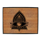 Festival Triangle Eye White - Funny Novelty Doormat