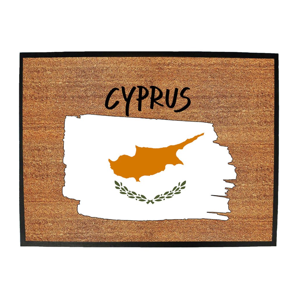 Cyprus - Funny Novelty Doormat