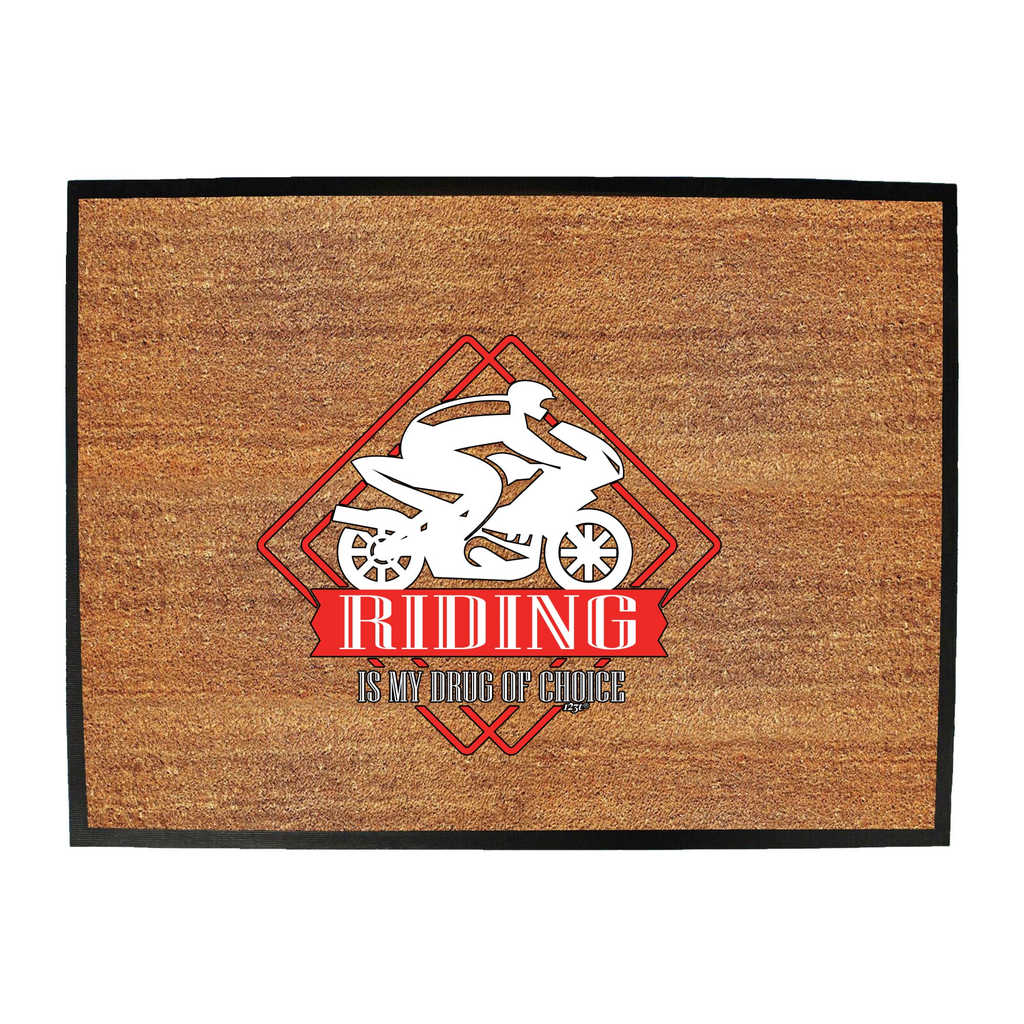 Riding Is My Choice Moto - Funny Novelty Doormat