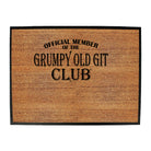 Official Member Grumpy Old Git Club - Funny Novelty Doormat