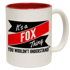 123t New It's A Fox Thing You Wouldn't Understand Funny Mug, 123t Mugs