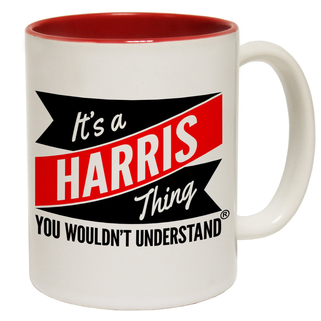 123t New It's A Harris Thing You Wouldn't Understand Funny Mug, 123t Mugs
