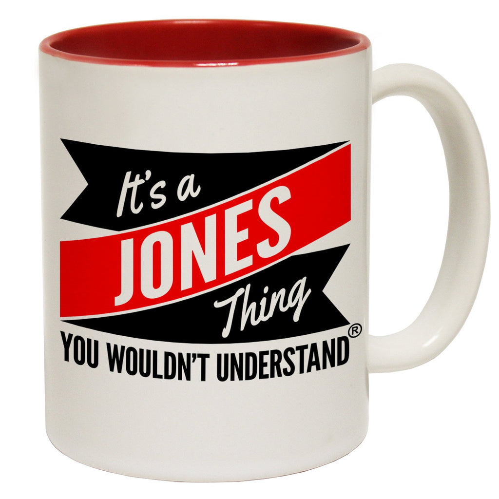 123t New It's A Jones Thing You Wouldn't Understand Funny Mug, 123t Mugs