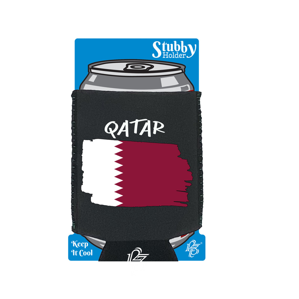 Qatar - Funny Stubby Holder With Base