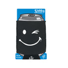 Smile Wink - Funny Stubby Holder With Base