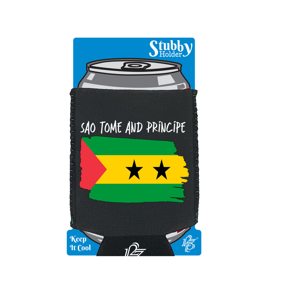 Sao Tome And Principe - Funny Stubby Holder With Base