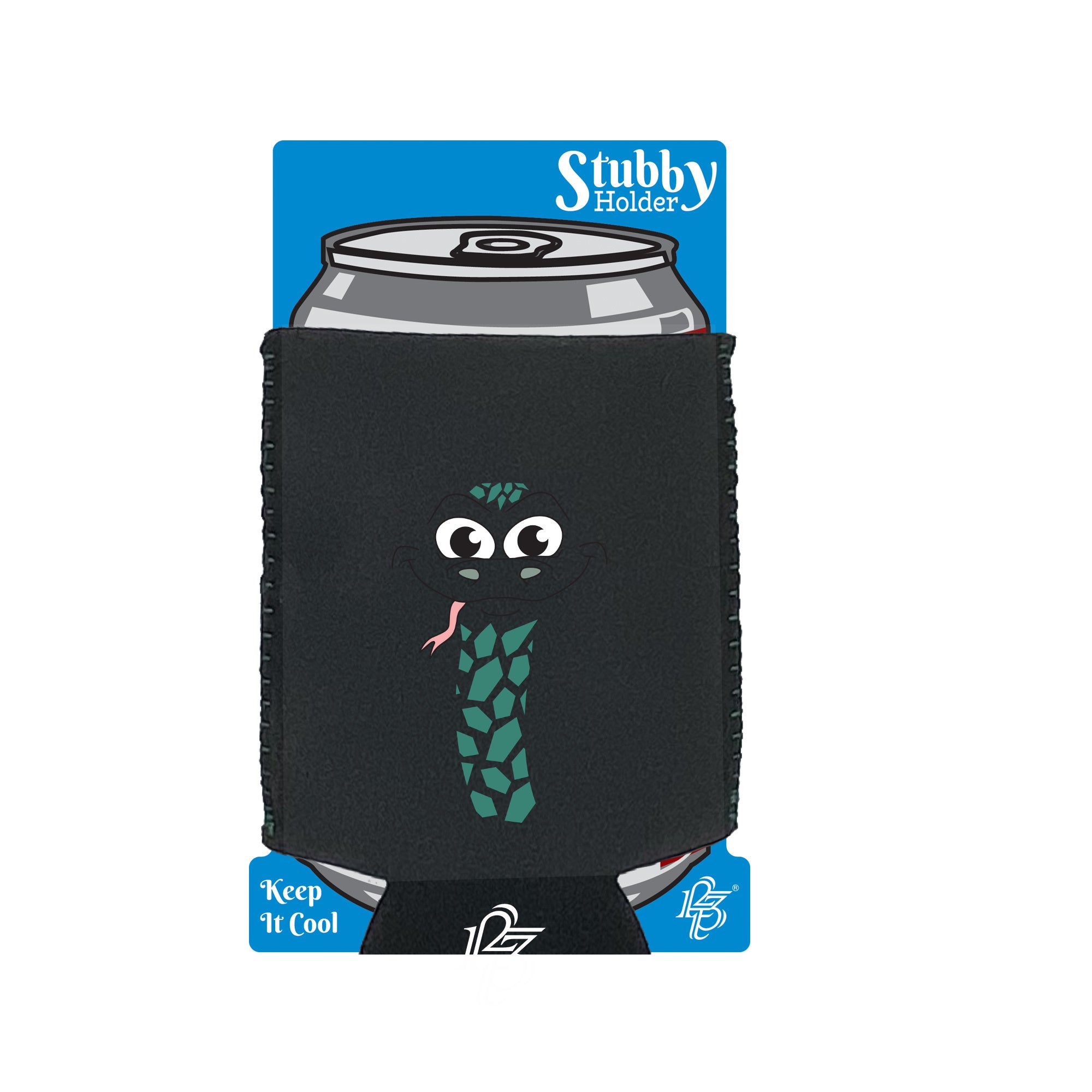 Snake Ani Mates - Funny Stubby Holder With Base