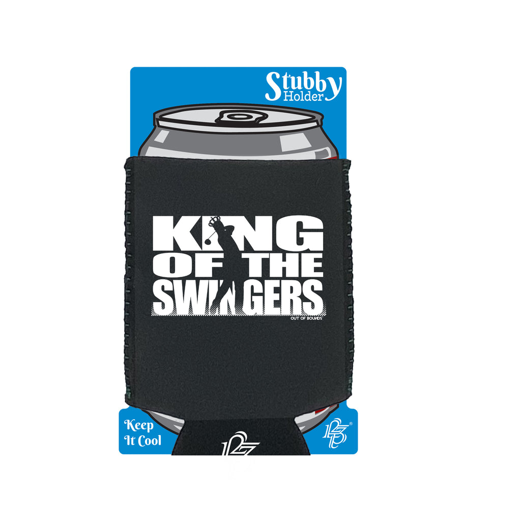 Oob King Of The Swingers - Funny Stubby Holder With Base