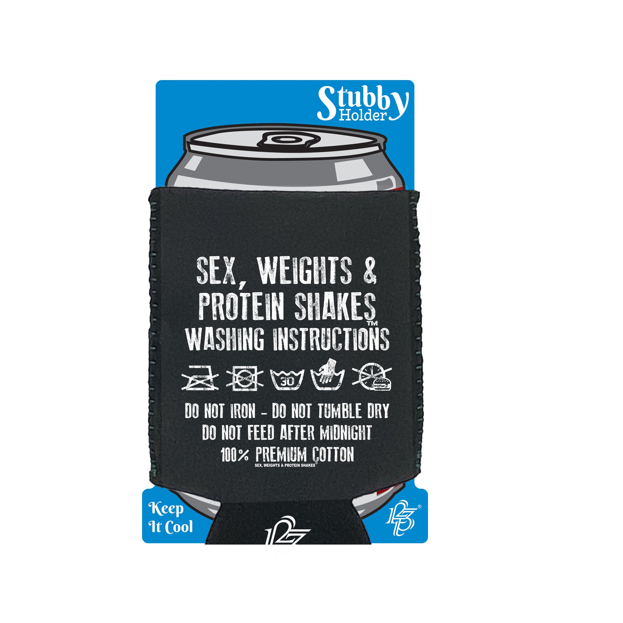 Swps Washing Instructions - Funny Stubby Holder With Base