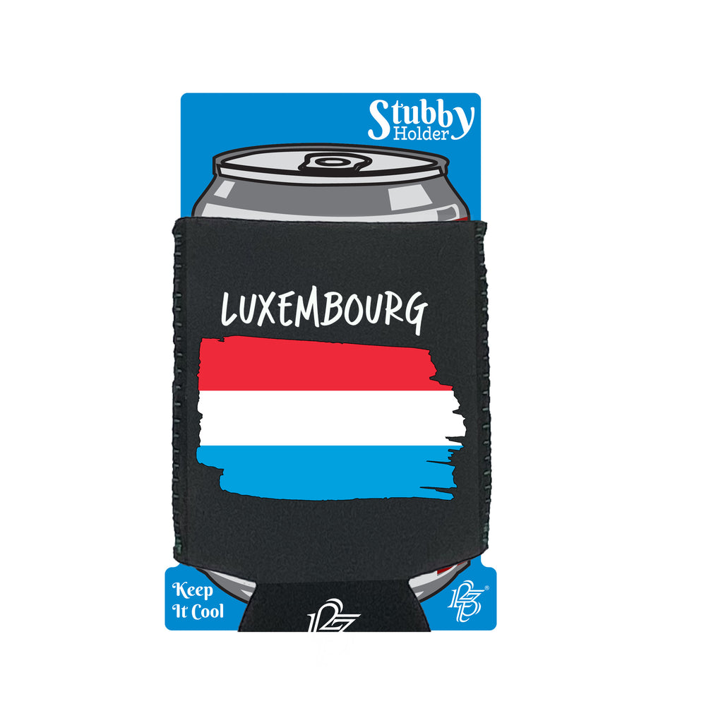 Luxembourg - Funny Stubby Holder With Base