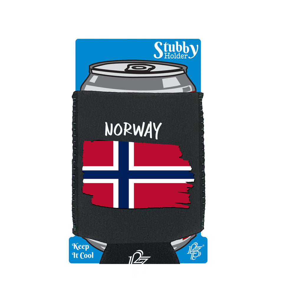 Norway - Funny Stubby Holder With Base