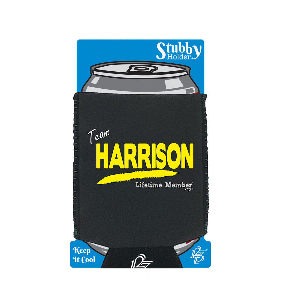 Harrison V1 Lifetime Member - Funny Stubby Holder With Base
