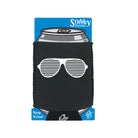 Rave Glasses - Funny Stubby Holder With Base