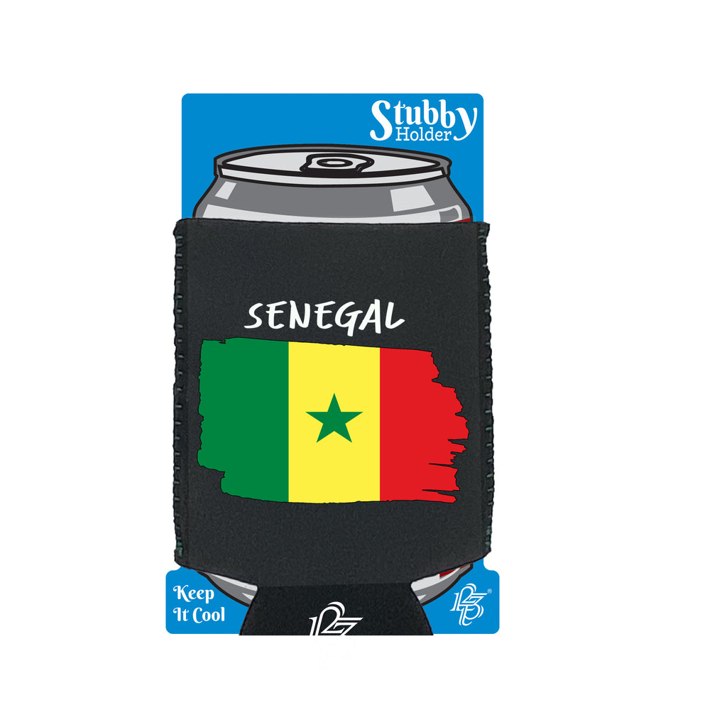 Senegal - Funny Stubby Holder With Base