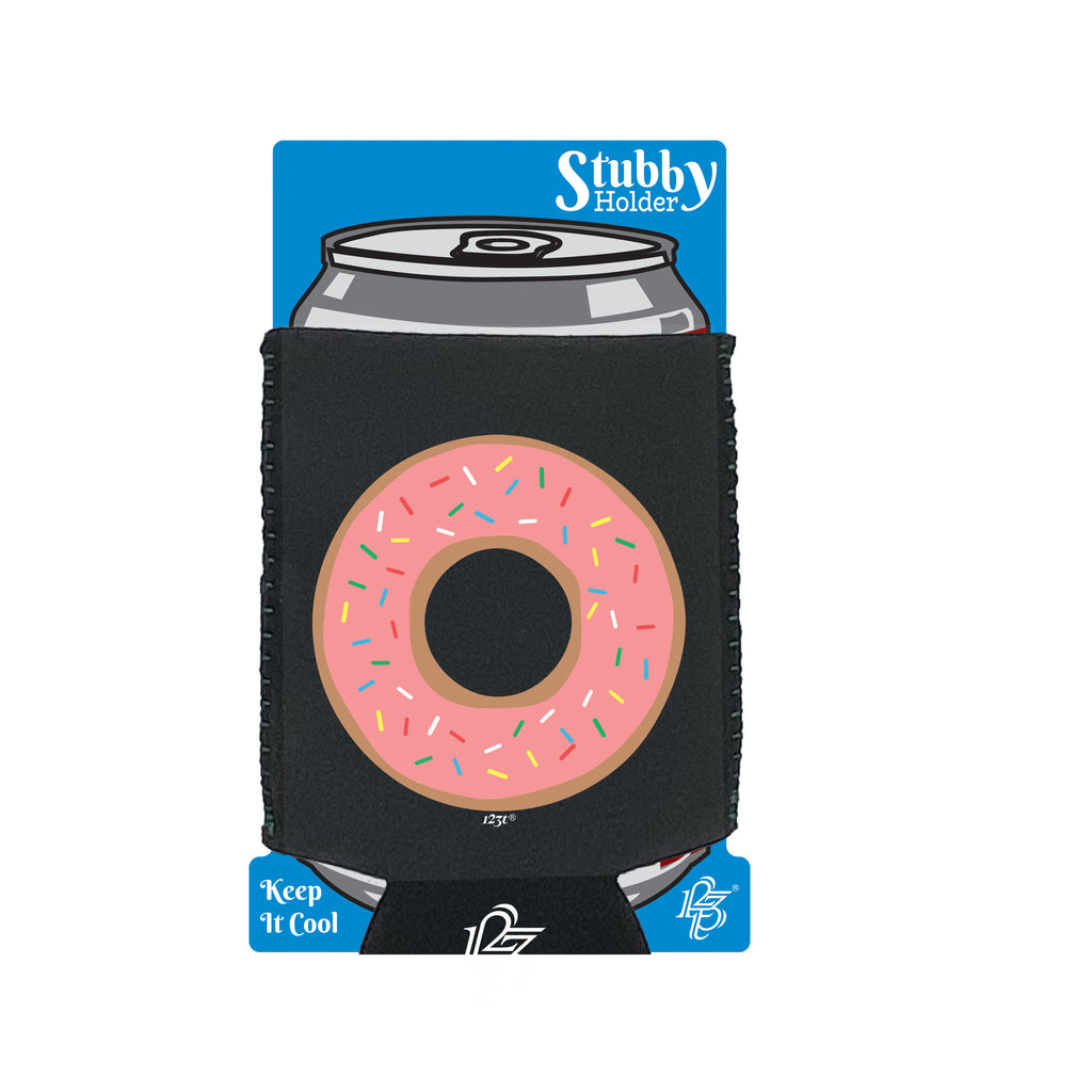 Donut - Funny Stubby Holder With Base