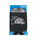Crazy Horse Lady Pony - Funny Stubby Holder With Base