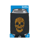 Leopard Skull - Funny Stubby Holder With Base