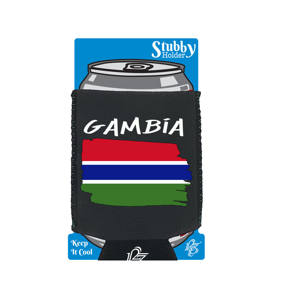 Gambia - Funny Stubby Holder With Base