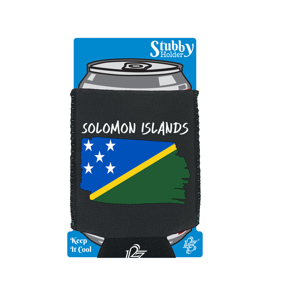 Solomon Islands - Funny Stubby Holder With Base