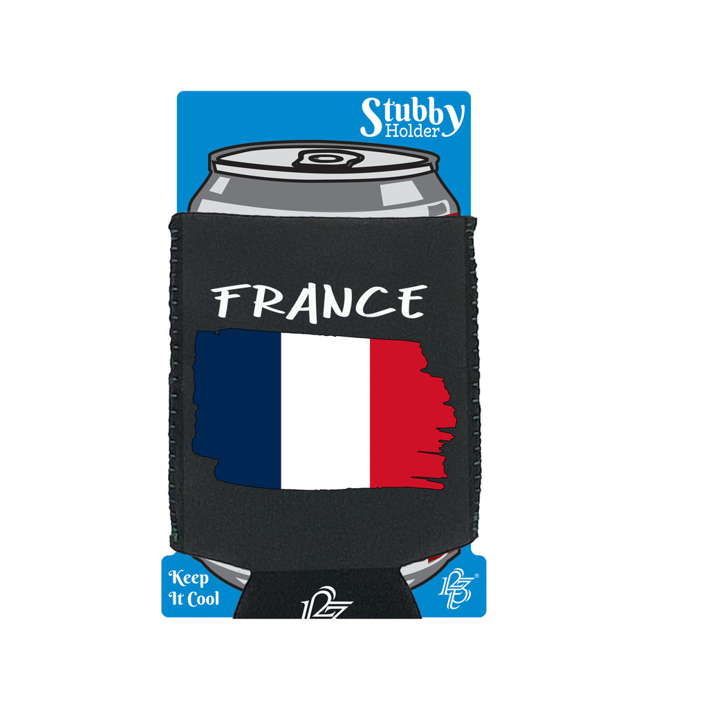 France - Funny Stubby Holder With Base