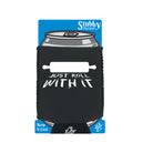 Just Roll With It - Funny Stubby Holder With Base