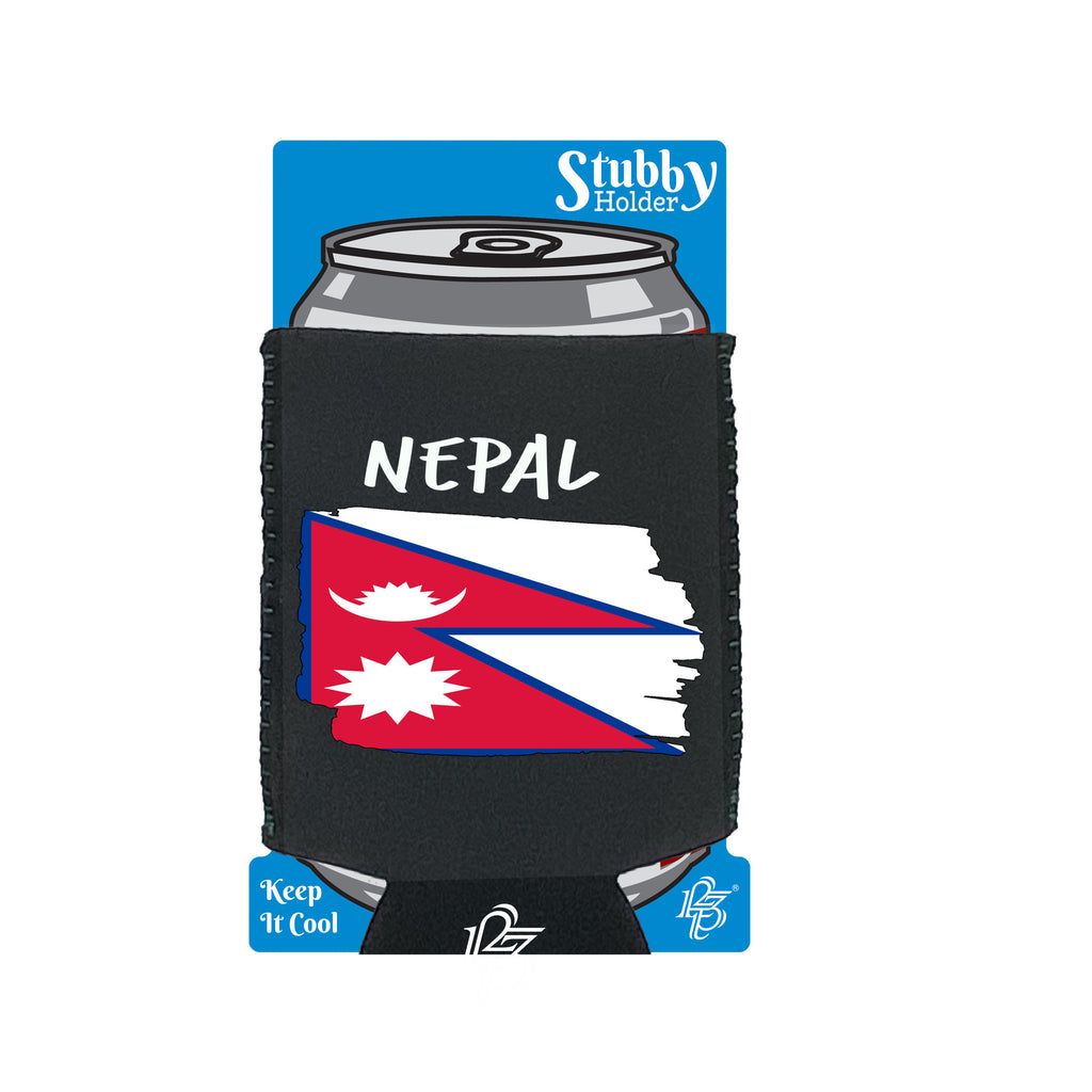 Nepal - Funny Stubby Holder With Base