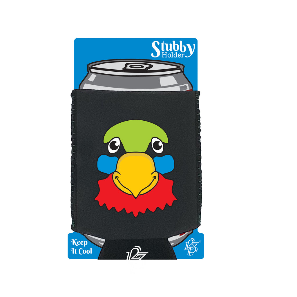 Parrot Ani Mates - Funny Stubby Holder With Base