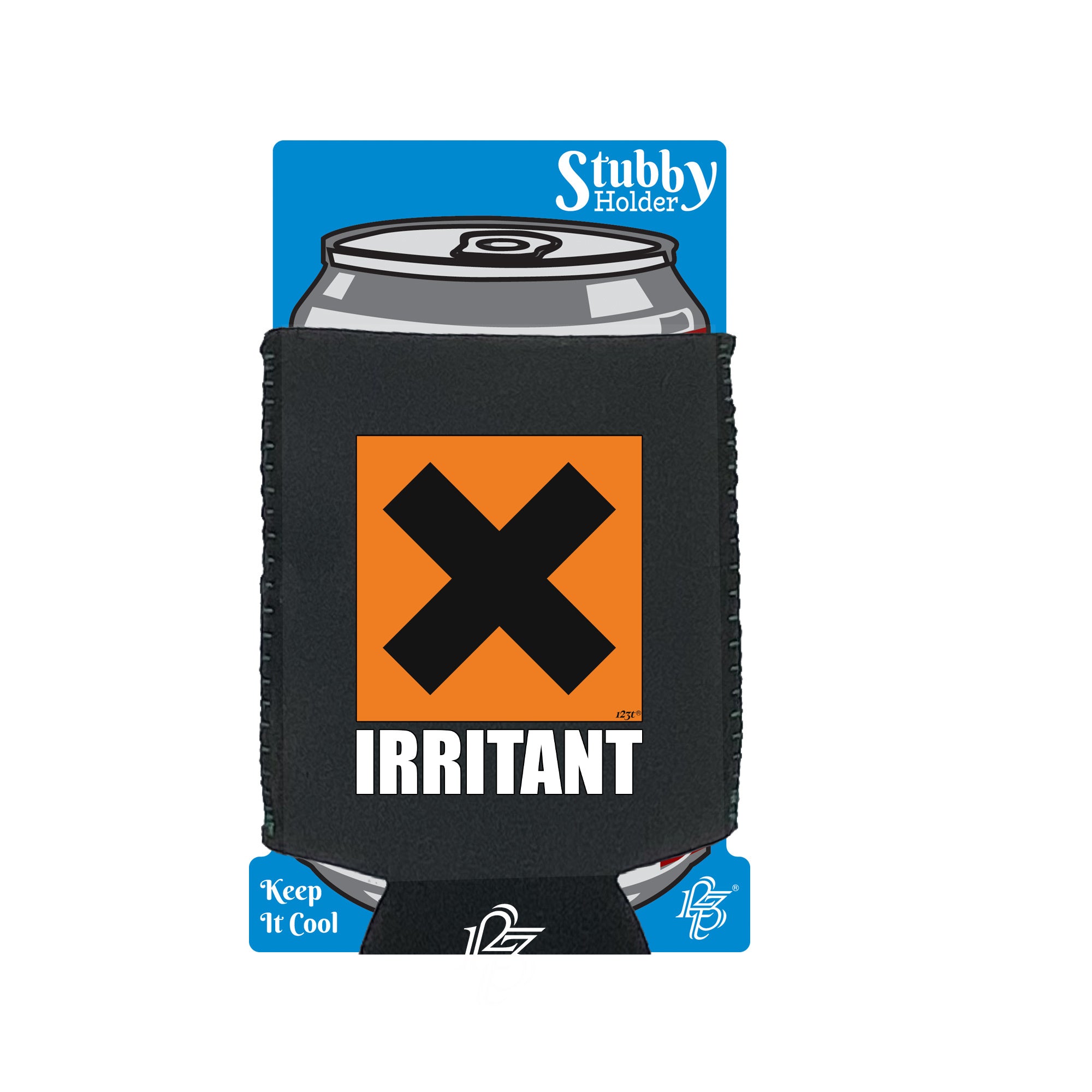 Irritant - Funny Stubby Holder With Base