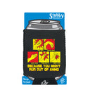 Because You Might Run Out Of Ammo - Funny Stubby Holder With Base