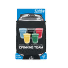 South African Drinking Team Glasses - Funny Stubby Holder With Base