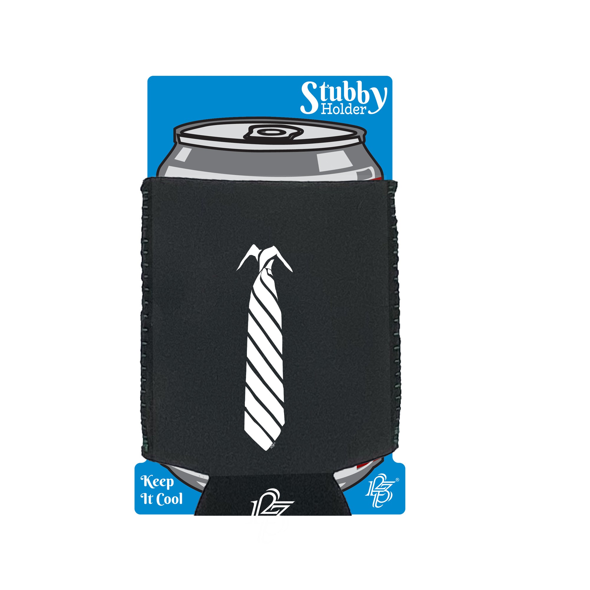 Tie - Funny Stubby Holder With Base