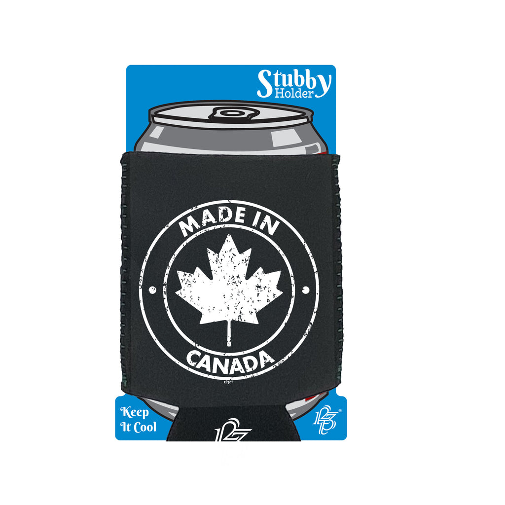Made In Canada - Funny Stubby Holder With Base