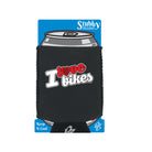 Rltw I Love Bikes Stencil - Funny Stubby Holder With Base