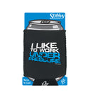 Ow I Like To Work Under Pressure - Funny Stubby Holder With Base