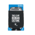 This Is My Human Costume Mermaid - Funny Stubby Holder With Base